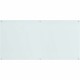 Lorell Premium Glass Dry-Erase Board - 96" (8 ft) Width x 48" (4 ft) Height - White Glass Surface - Rectangle - 1 Each