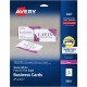 Avery Sure Feed Business Cards - 97 Brightness - A4 - 8 1/2" x 11" - 80 lb Basis Weight - 216 g/m&178 Grammage - Matte - 160 / P