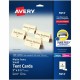 Avery Sure Feed Tent Cards - 79 Brightness - 2" x 3 1/2" - 160 / Pack - Heavyweight, Durable, Repositionable, Rounded Corner, Un