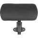 Lorell Ergomesh Executive Chair Headrest - Black - 1 Each