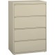 Lorell Fortress Series Lateral File - 36" x 18.6" x 52.5" - 4 x Drawer(s) for File - Legal, Letter, A4 - Lateral - Rust Proof, L
