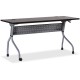 Lorell Flip Top Training Table - Rectangle Top - Four Leg Base - 4 Legs x 60" Table Top Width x 23.50" Table Top Depth - 29.50" 