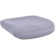 Lorell Padded Seat Cushion for Conjure Executive Mid/High-back Chair Frame - Gray - Fabric - 1 Each