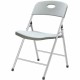 Lorell Heavy-duty Translucent Folding Chairs - Clear Plastic Seat - Clear Plastic Back - 4 / Carton