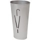 Alba Umbrella Holder - 12.2" x 10.2" x 10.2" x - Steel - 1 Each - Gray - Sturdy