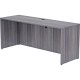 Lorell Essentials Series Credenza Shell - 72" x 24"29.5" , 1" Top - Laminate, Weathered Charcoal Table Top - Modesty Panel