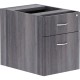 Lorell Essentials Series Box/File Hanging File Cabinet - 16" x 12"28.3" - Box, File Drawer(s) - Finish: Weathered Charcoal, Lami
