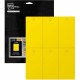 Avery UltraDuty Plastic Tags, 5.5" x 2.83" , Yellow (62402) - 2.92" Length x 5.50" Width - 60 - Plastic, Polyester - Yellow