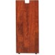Lorell Essentials Series Credenza Half Leg - Rectangular Base - 28" Height x 11.75" Width x 1" Depth - Assembly Required - Cherr
