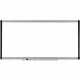Lorell Signature Series Magnetic Dry-erase Markerboard - 96" (8 ft) Width x 48" (4 ft) Height - Coated Steel Surface - Silver, E