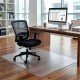 Lorell Big & Tall Chairmat - Hard Floor, Vinyl Floor, Tile Floor, Wood Floor - 60" Length x 46" Width x 0.133" Thickness - Recta