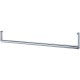 Lorell Industrial Wire Shelving Garment Hanger Bar - 48" Length - for Garment, Coat - 1 Each