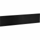 Lorell Essentials Series Hutch Tackboards - 16.50" Height x 68.63" Width x 0.50" Depth - Black Fabric Surface - Laminated - 1 Ea