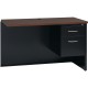 Lorell Fortress Modular Series Right Return - 48" x 24" , 1.1" Top - 2 x Box, File Drawer(s) - Single Pedestal on Right Side - M