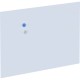 Lorell Adaptable Panel Divider - 24" Width x 2" Height x 37" Depth - Aluminum, Acrylic - White - 1 Each