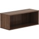 Lorell Panel System Open Storage Cabinet - 18.1" Height x 31.5" Width x 15.8" Depth - Walnut - Laminate - 1 Each