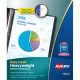 Avery Heavyweight Sheet Protectors - Acid-free, Archival-safe - 1 x Sheet Capacity - For Letter 8 1/2" x 11" Sheet - 3 x Holes -
