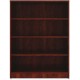 Lorell Laminate Bookcase - 4 Shelf(ves) - 48" Height x 36" Width x 12" Depth - Sturdy, Adjustable Feet - Cherry - Laminate - 1 E