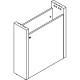 Lorell Prominence 2.0 Modular Table Base with Door - Espresso Base - 28" Height x 24" Width x 8" Depth - Assembly Required - 1 E