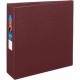 Avery Heavy-Duty Maroon 3" Binder (79363) - Avery Heavy-Duty 3 Ring Binder, 3" One Touch EZD Rings, 3.5" Spine, 1 Maroon Binder 