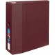 Avery Heavy-Duty Maroon 5" Binder (79366) - Avery Heavy-Duty 3 Ring Binder, 5" One Touch EZD Rings, 2.3/4.8" Spine, 1 Maroon Bin