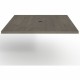 Lorell Prominence 2.0 Rectangular Conference Tabletop - 60" x 48" , 1.5" Top, 0.1" Edge - Material: Particleboard - Finish: Gray