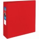 Avery Heavy-Duty Red 3" Binder (79583) - Avery Heavy-Duty 3 Ring Binder, 3" One Touch EZD Rings, 3.5" Spine, 1 Red Binder (79583