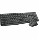 Logitech MK235 Keyboard & Mouse (Keyboard English Layout only) - USB Wireless RF - English - Black - USB Wireless RF - Optical -