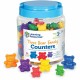 Three Bear Family Counters Set - Learning Theme/SubjectSkill Learning: Size Differentiation - 96 x Bear Shape - Assorted - Plast