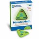 Learning Resources Minute Math Electronic Flash Card - Skill Learning: Equation Solving, Visual Processing, Audio Feedback, Addi