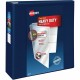 Avery Heavy-Duty View Navy Blue 4" Binder (79804) - Avery Heavy-Duty View 3 Ring Binder, 4" One Touch EZD Rings, 4.5" Spine, 1 N