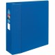Avery Heavy-Duty Blue 4" Binder (79884) - Avery Heavy-Duty 3 Ring Binder, 4" One Touch EZD Rings, 4.5" Spine, 1 Blue Binder (798