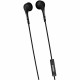 Maxell On-Earbud with MIC - Mini-phone (3.5mm) - Wired - Earbud - In-ear - 6 ft Cable - Black