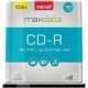 Maxell CD Recordable Media - CD-R - 48x - 700 MB - 100 Pack Spindle - 120mm - 1.33 Hour Maximum Recording Time