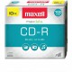 Maxell CD Recordable Media - CD-R - 40x - 700 MB - 10 Pack Slim Jewel Case - 120mm - 1.33 Hour Maximum Recording Time