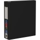 Avery Heavy-Duty Black 3" Binder (79993) - Avery Heavy-Duty 3 Ring Binder with Label Holder, 3" One Touch EZD Rings, 3.5" Spine,