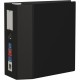 Avery Heavy-Duty Black 5" Binder (79996) - Avery Heavy-Duty 3 Ring Binder with Label Holder, 5" One Touch EZD Rings, 2.3/4.8" Sp