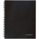 Mead Hardbound Business Notebook - Letter - 96 Sheets - Wire Bound - 0.28" Ruled - 20 lb Basis Weight - Letter - 8 1/2" x 11" - 