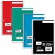 Mead 3-Subject Wirebound College Rule Notebook - 150 Sheets - Spiral - College Ruled - 5 1/2" x 9" - Assorted Paper - Heavyweigh