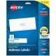 Avery Easy Peel White Inkjet Mailing Labels - 1" Width x 4" Length - Permanent Adhesive - Rectangle - Inkjet - White - Paper - 2