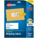 Avery Shipping Labels, Sure Feed, 2" x 4" , 100 Labels (18163) - 2" Width x 4" Length - Permanent Adhesive - Rectangle - Inkjet 