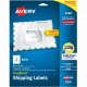 Avery Shipping Labels, Sure Feed, 3-1/2" x 5" , 100 Labels (8168) - 3 1/2" Width x 5" Length - Permanent Adhesive - Rectangle - 