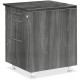 Mayline Medina Series Pencil/Box/File Return Pedestal - 18" x 15"26" , 1" Top - 3 x Storage, Box, File Drawer(s) - Beveled Edge 