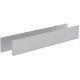 Mayline Gray Laminate Conference Table Modesty Panel - Contemporary - 12" Width x 82.4" Depth x 11" Height - Stain Resistant, Wa