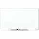 Quartet InvisaMount Magnetic Glass Dry-Erase Board - 85" (7.1 ft) Width x 48" (4 ft) Height - White Tempered Glass Surface - Hor