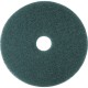 3M Blue Cleaner Pads - 5/Carton - Round x 12" Diameter - Scrubbing, Floor - Hard Floor - 175 rpm to 600 rpm Speed Supported - Te