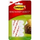 Command Small Poster Strips - 1.75" Length x 0.63" Width - 31.3 mil Thickness - Foam - 12 / Pack - White