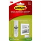 Command Medium Picture Hanging Strips - 2.75" Length x 0.75" Width - Rubber Resin Backing - 6 / Pack - White
