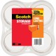 Scotch Long-Lasting Storage/Packaging Tap - 54.60 yd Length x 1.88" Width - 2.4 mil Thickness - 3" Core - Acrylic - 2.80 mil - P