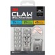 3M CLAW Drywall Picture Hanger - 45 lb (20.41 kg), 25 lb (11.34 kg), 15 lb (6.80 kg) Capacity - 2" Length - for Pictures, Projec